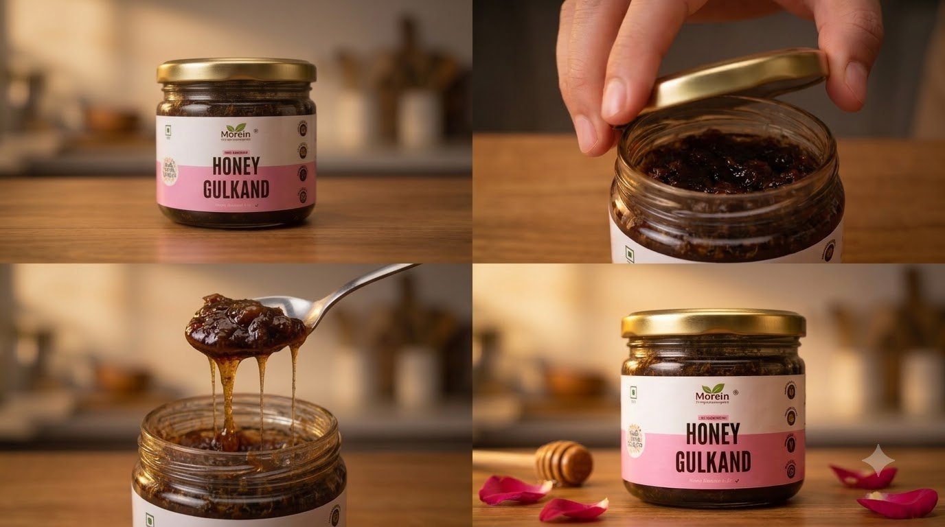 Honey Gulkand 450gms– Made with Fresh Rose Petals & Raw Honey